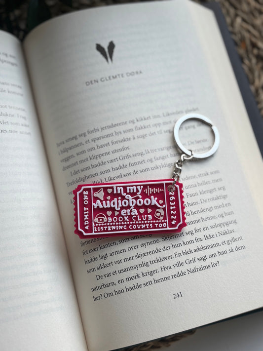 In My Audiobook Era Nøkkelring