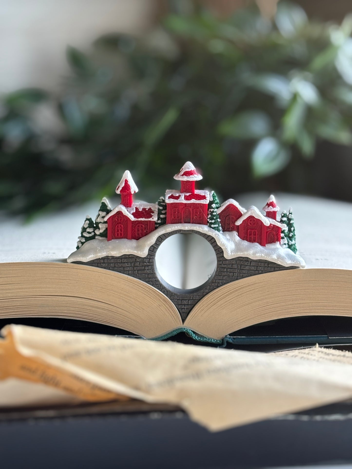 Christmas Village - Thumb Page Holder / Sideholder