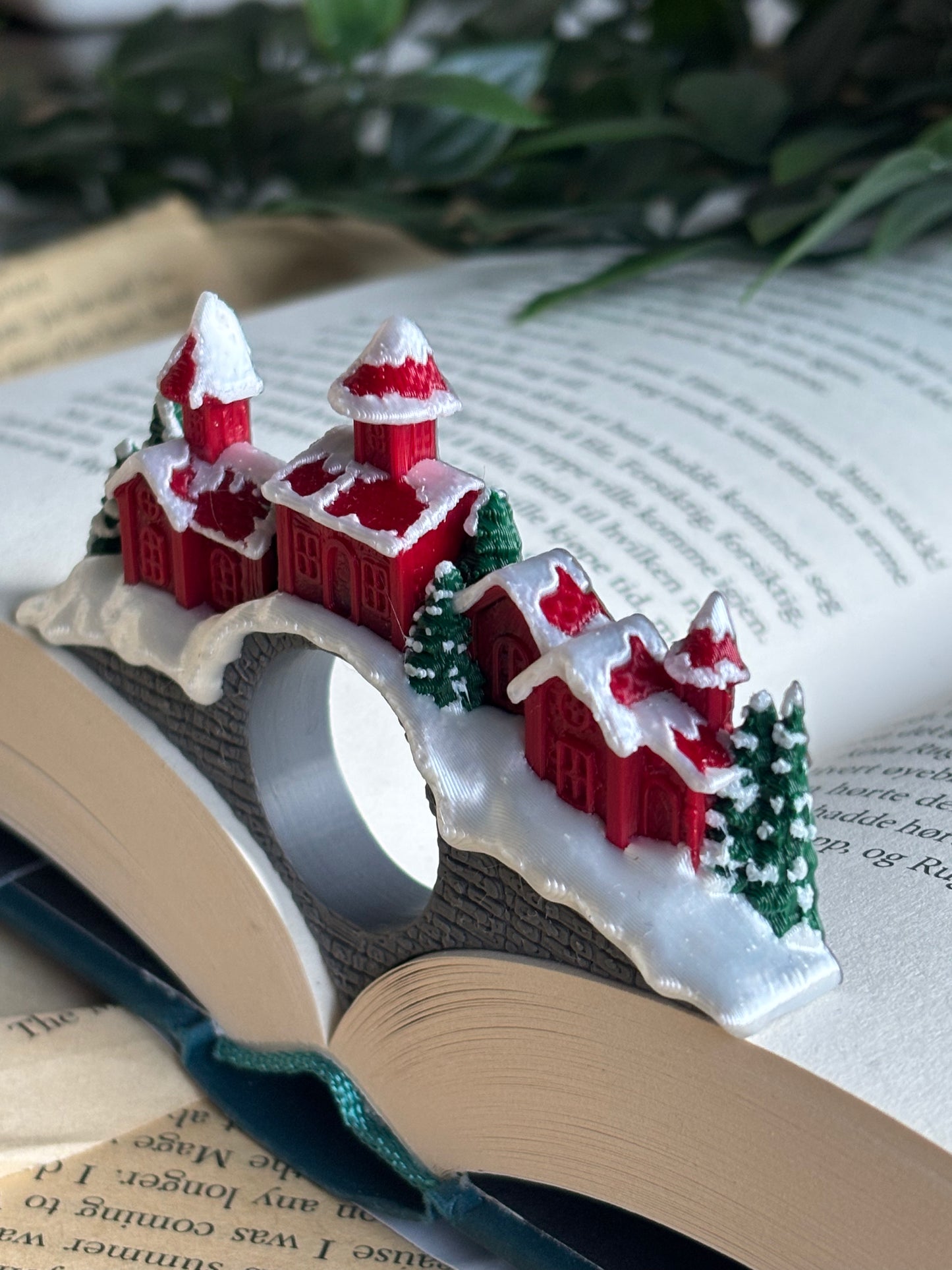 Christmas Village - Thumb Page Holder / Sideholder