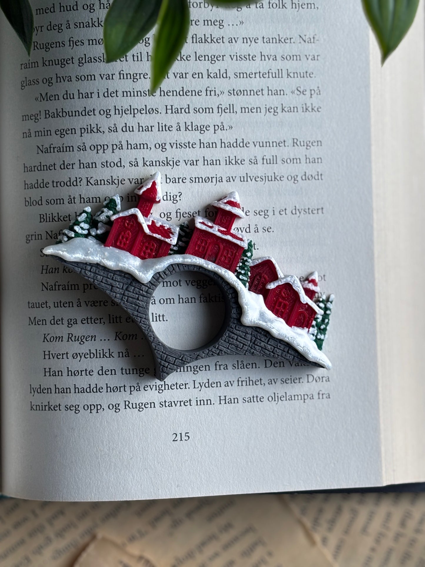 Christmas Village - Thumb Page Holder / Sideholder