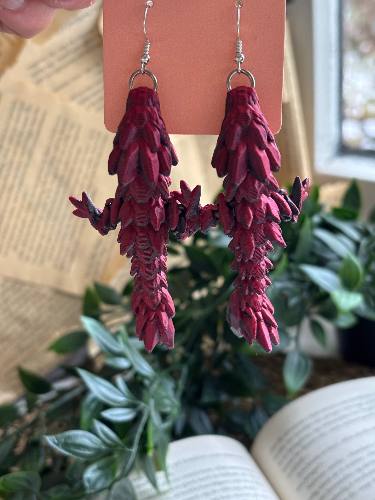 Hengende drager øredobber