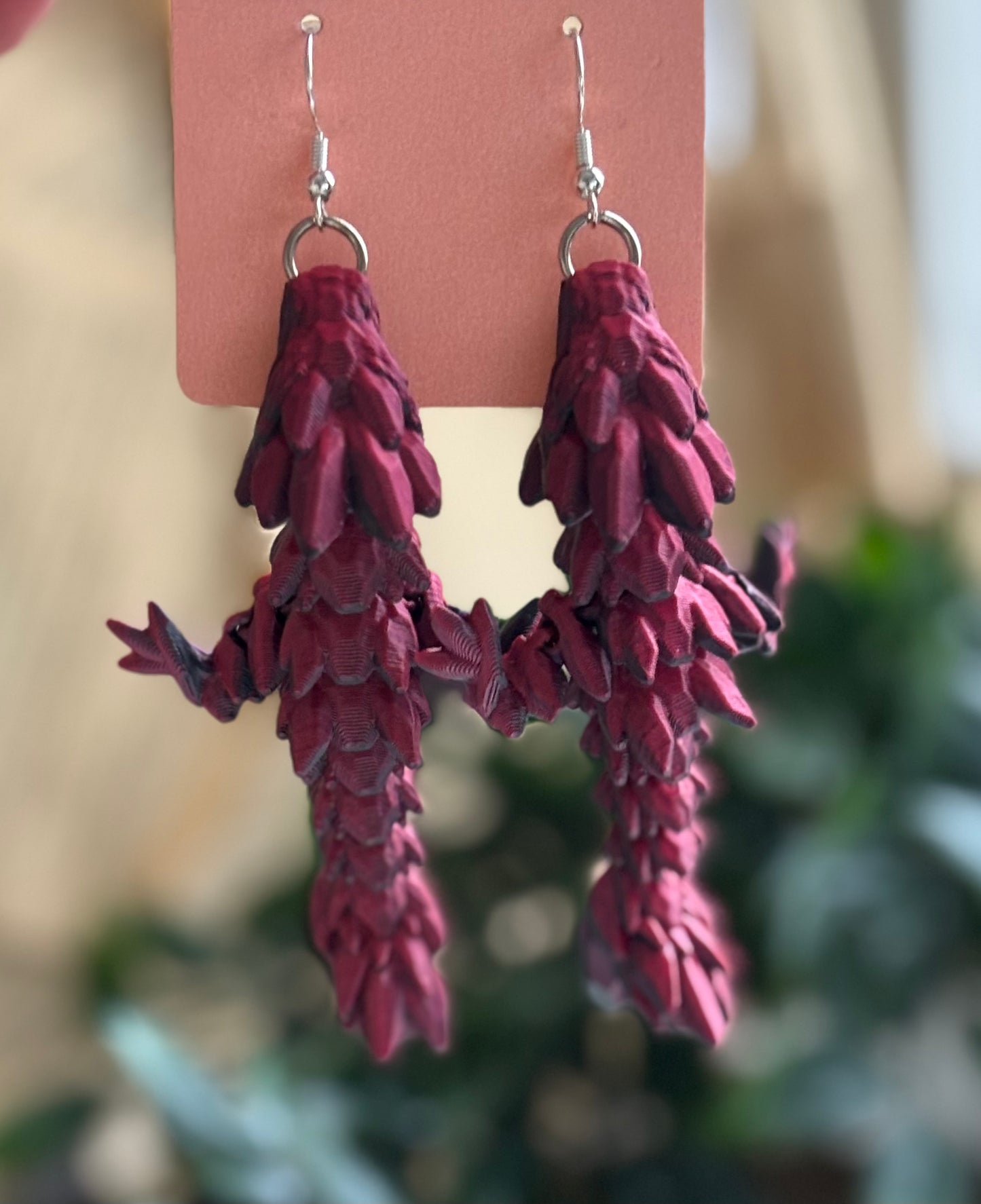 Hengende drager øredobber