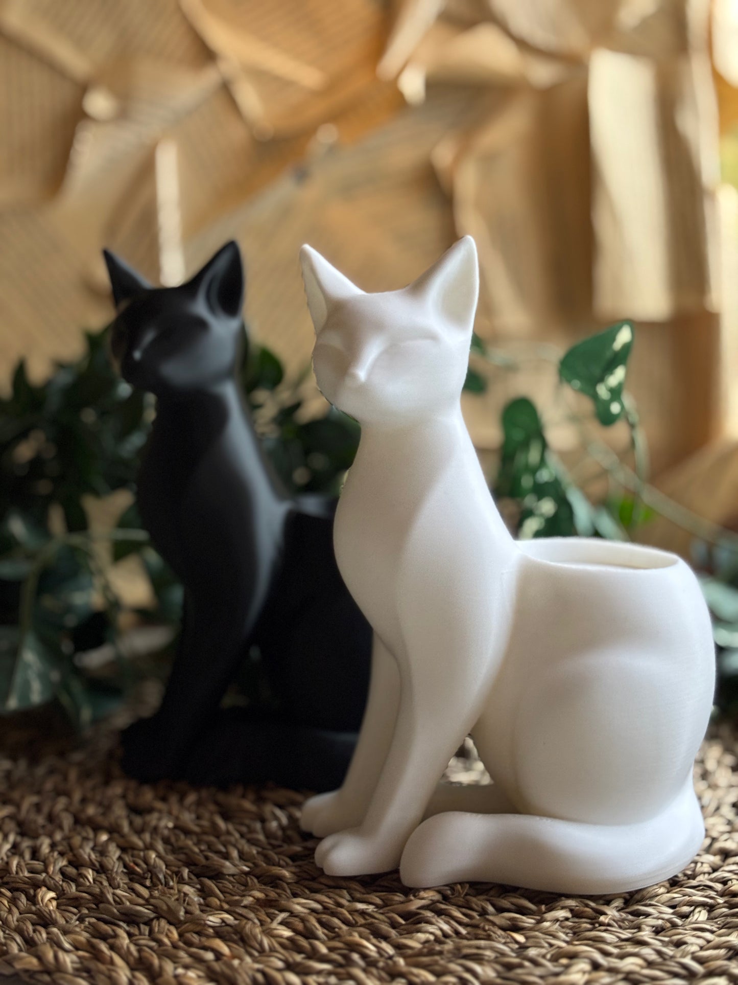 Moonlight Cat LED-Lys Holder