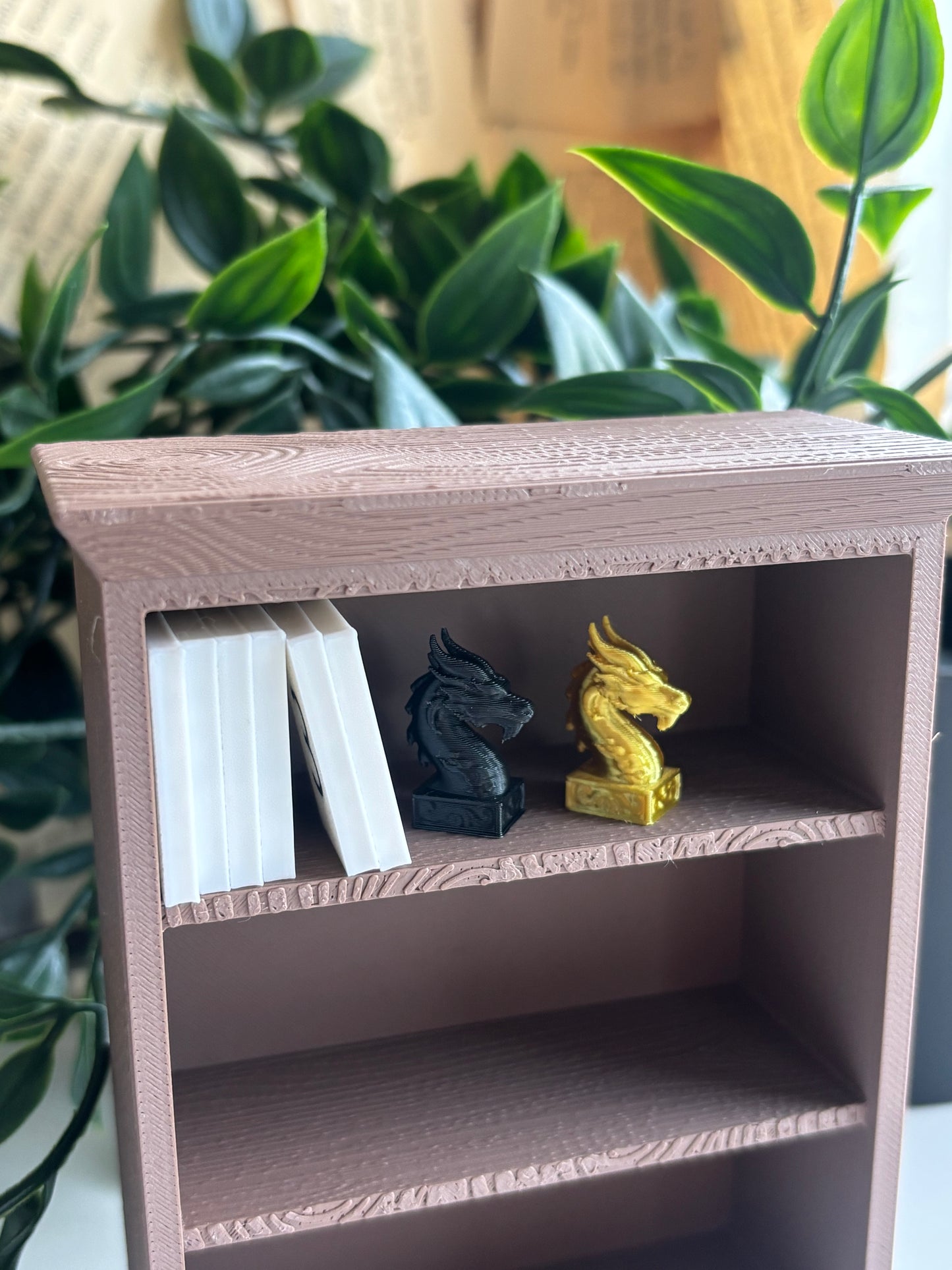 Mini Kinesisk Drage Bokstøtte