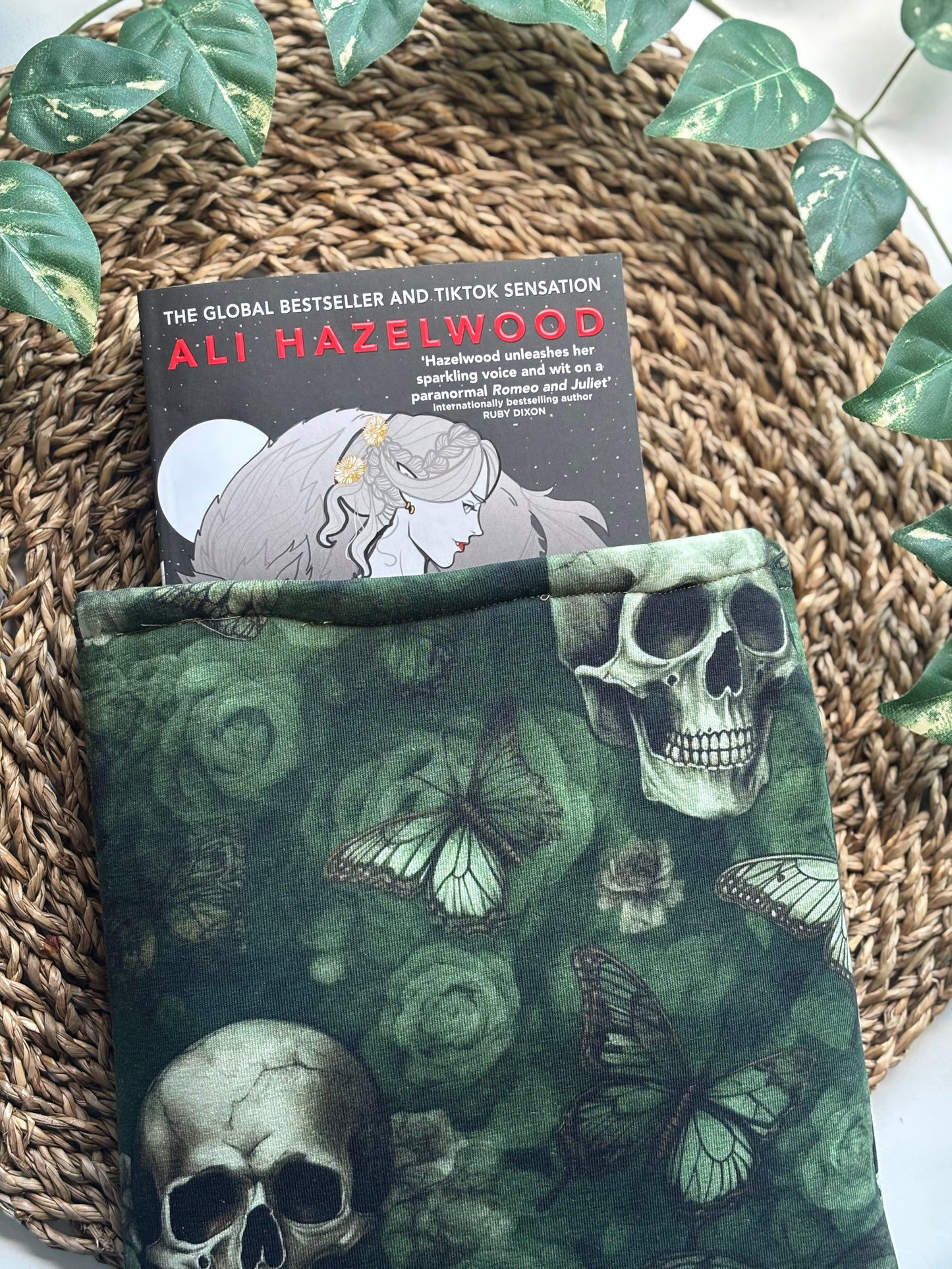 Green Skull with butterflies (Limited Edition) (B-Vare)