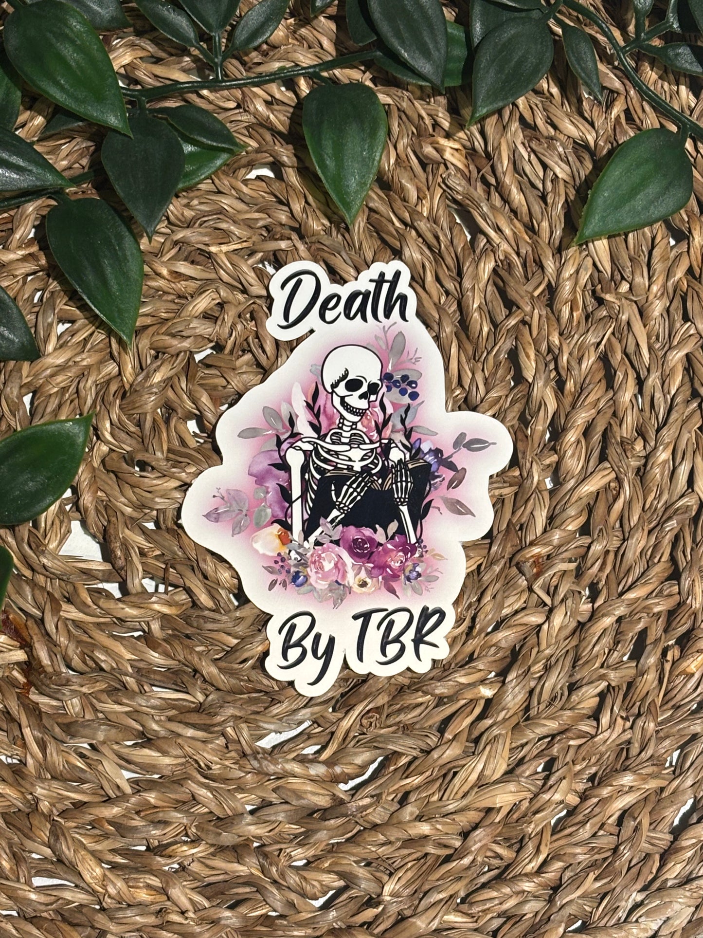 Death by TBR Sticker