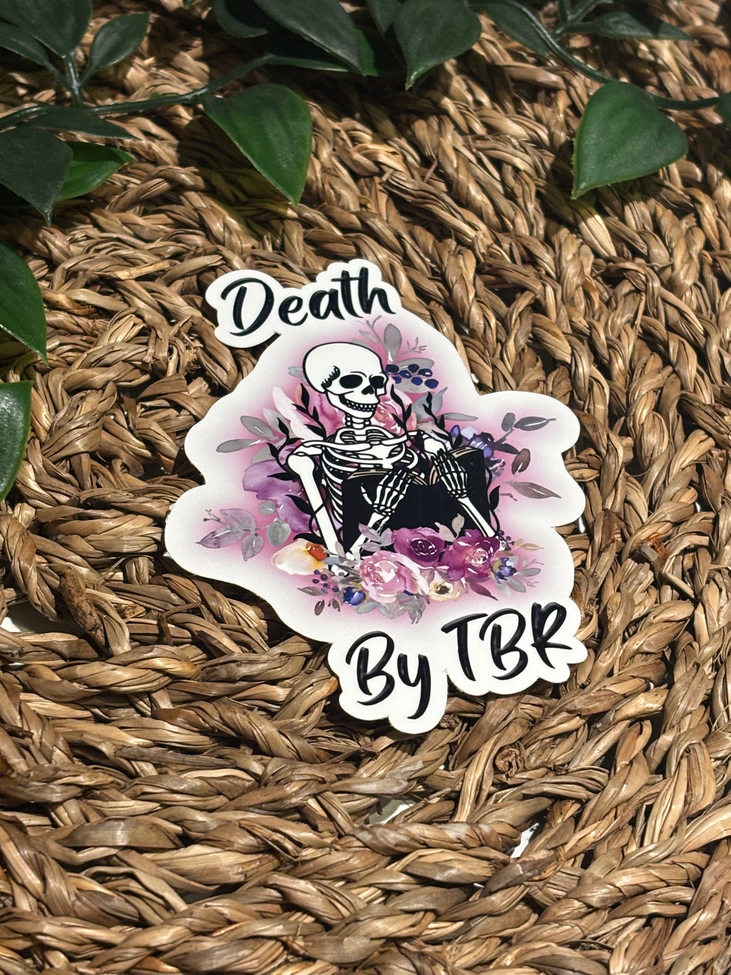 Death by TBR Sticker