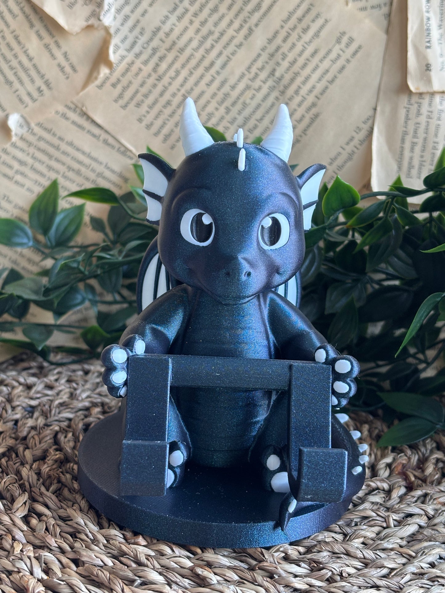 Kindle- og telefonholder Cute Dragon