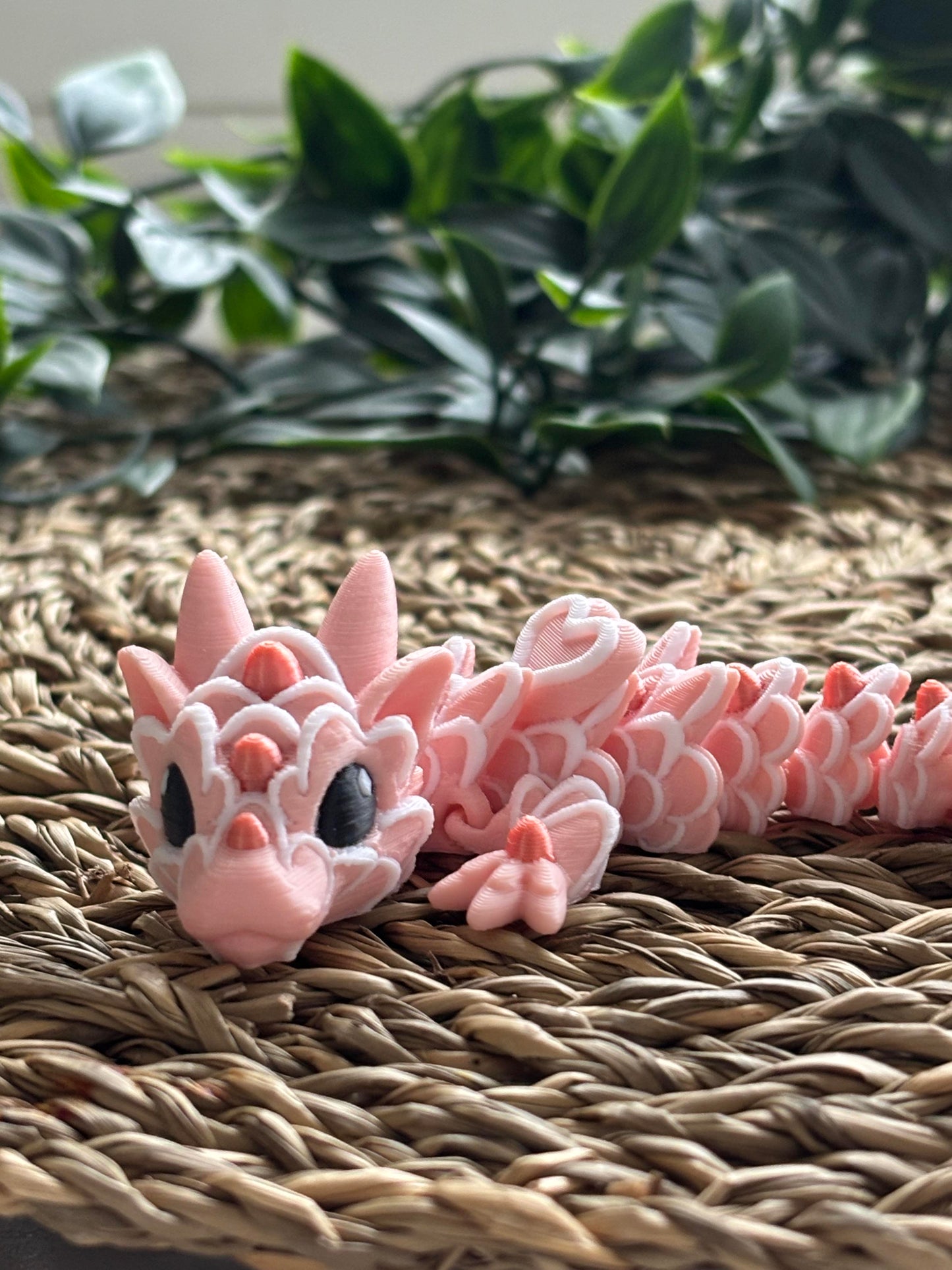 Valentine dragon - Cute 3D Fidget Dragon