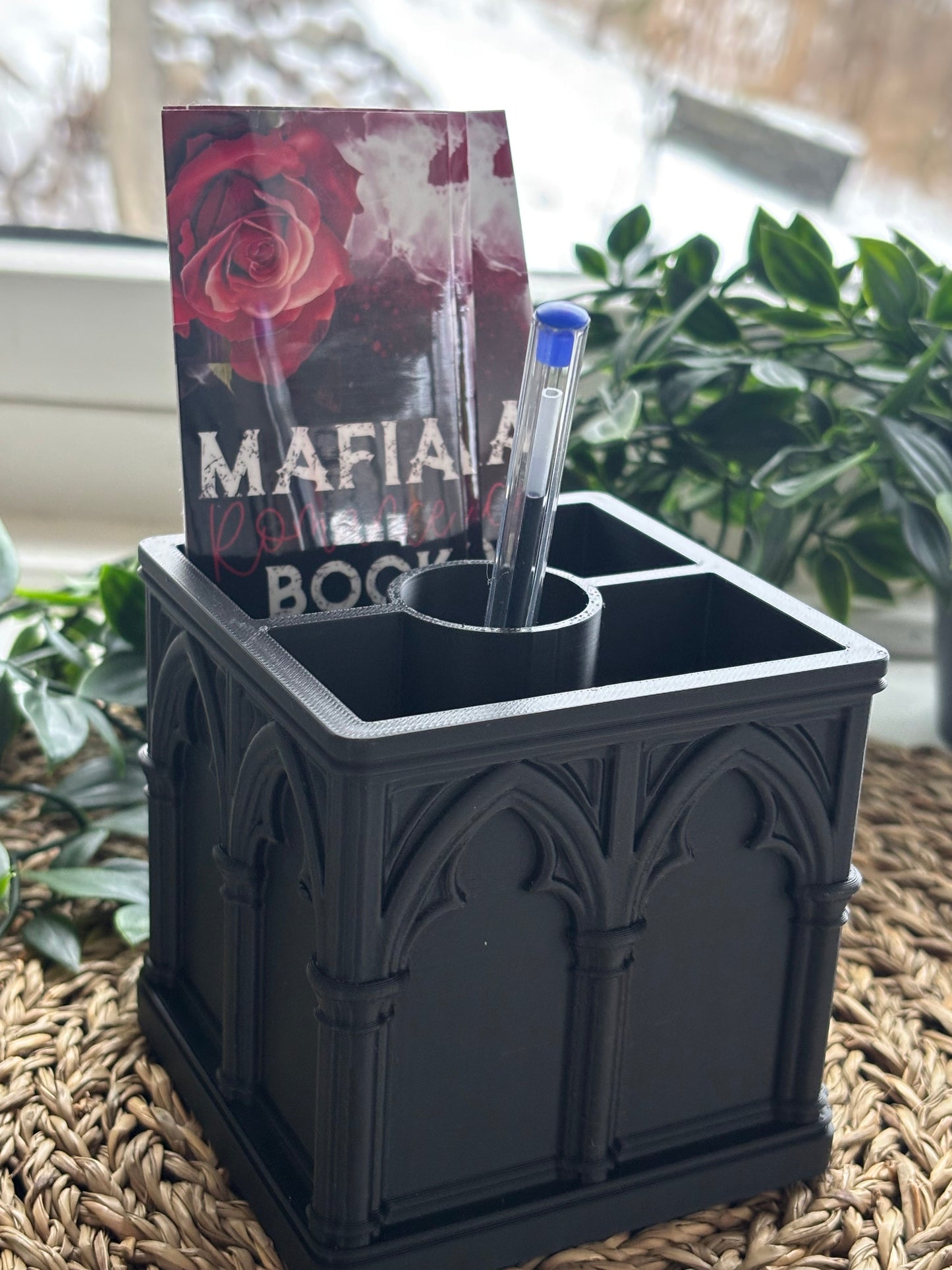 Gotisk inspirert Bokmerkeholder