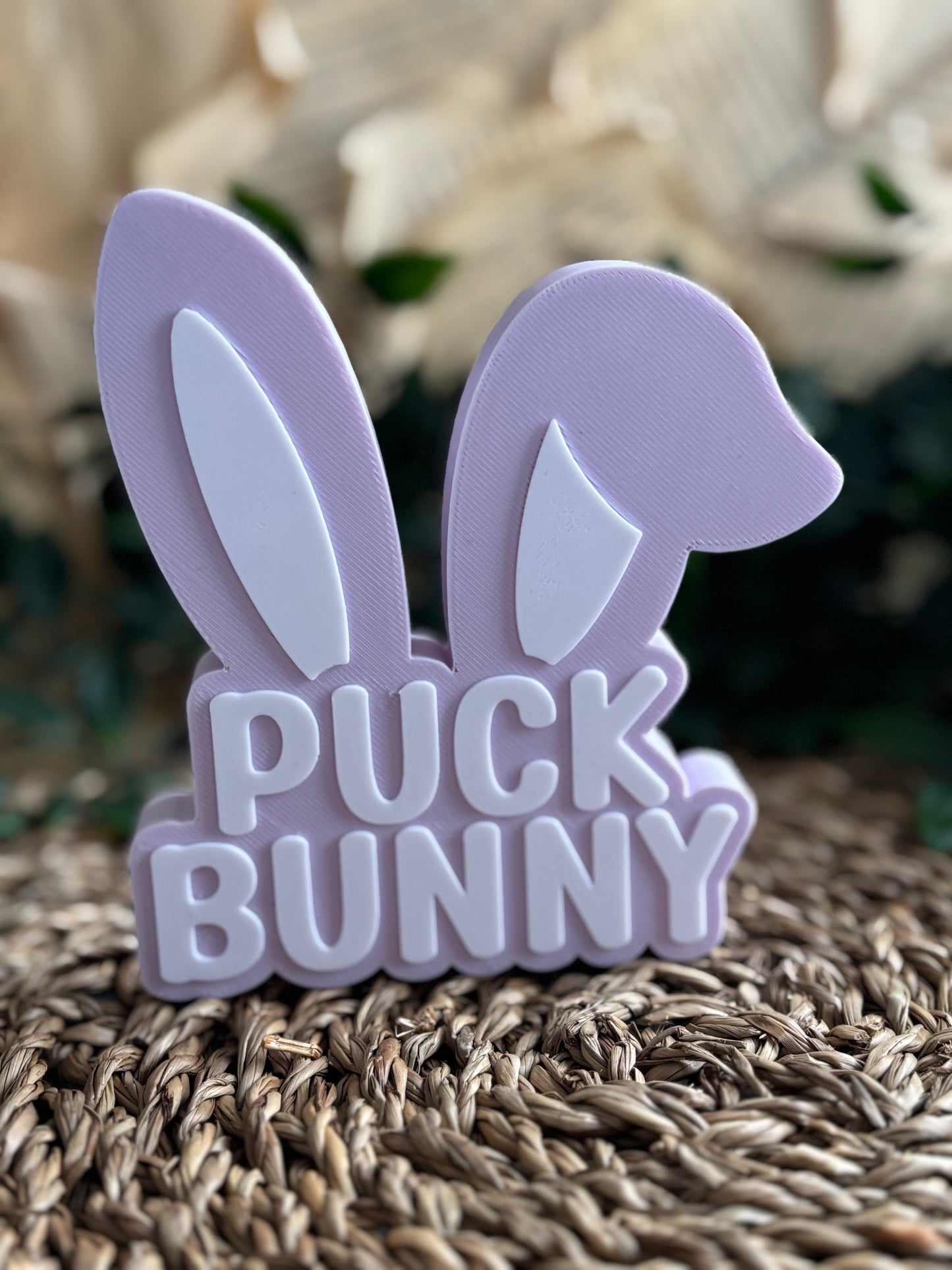 Puck Bunny Skiltdekor