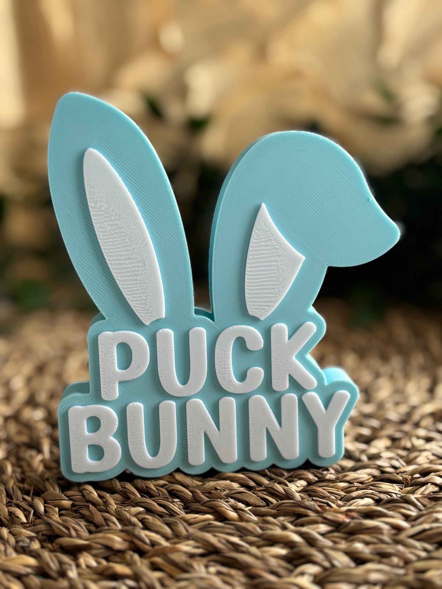 Puck Bunny Skiltdekor
