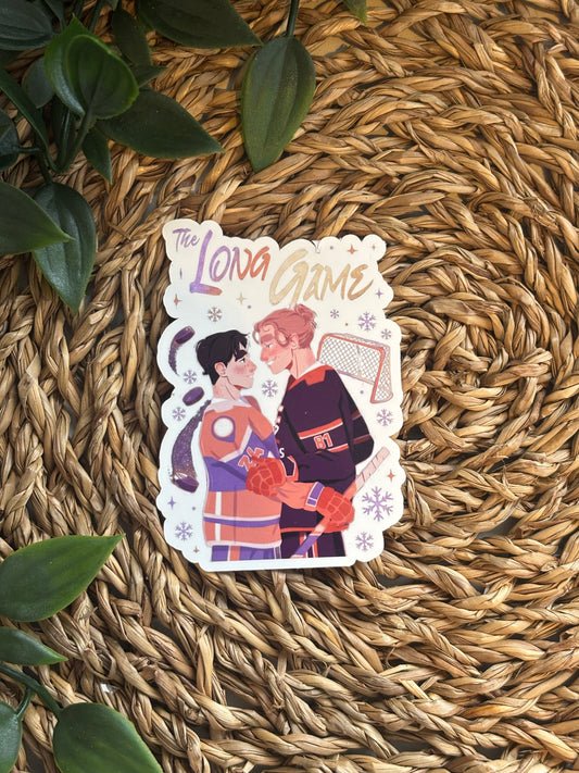 The Long Game - Heated Rivalry Inspired Sticker