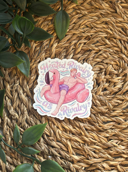 Flamingo - Heated Rivalry Sticker