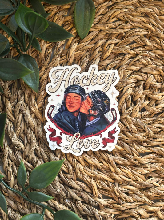 Hockey Love - Heated Rivalry Sticker