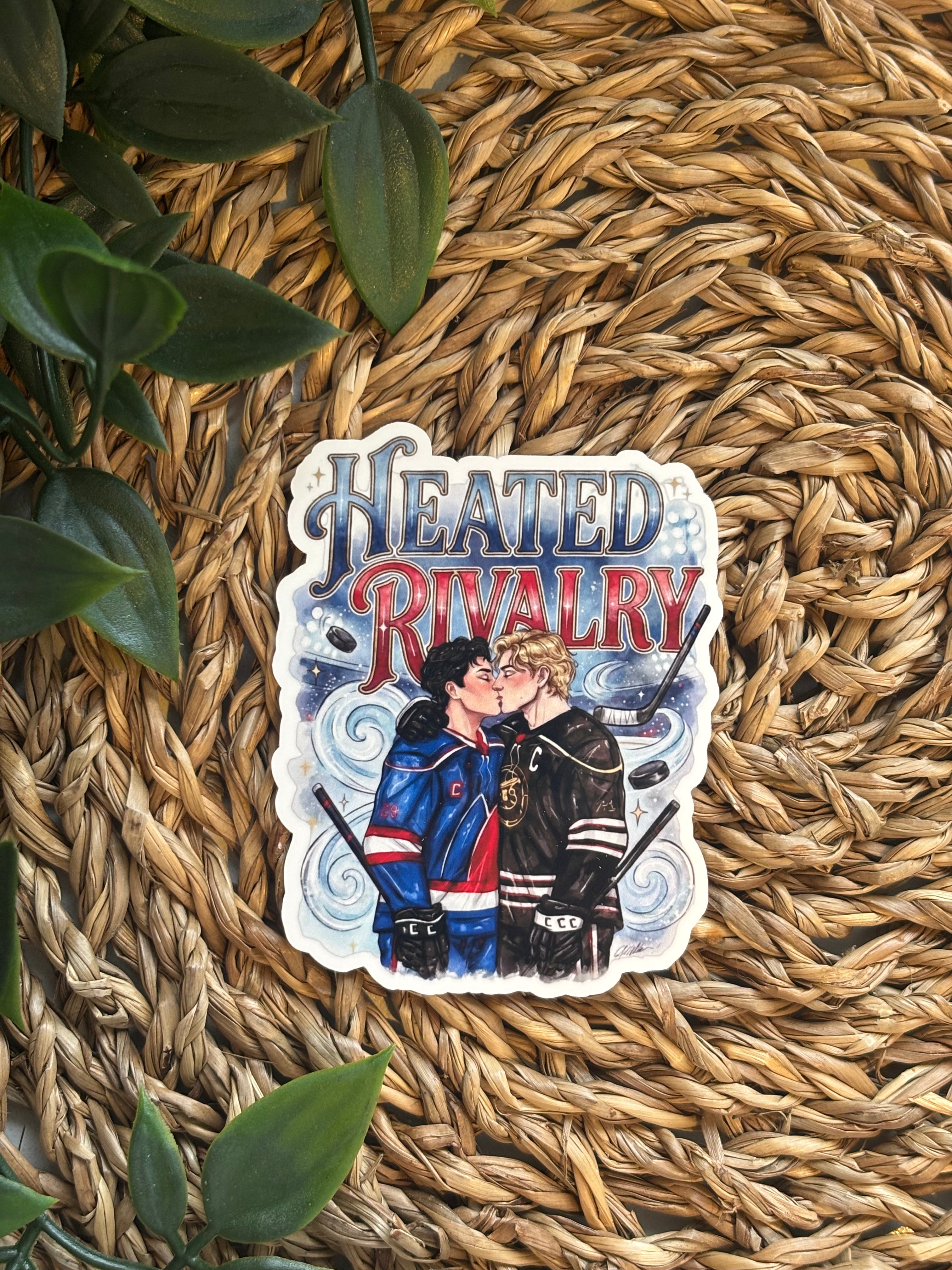 Kit Heated Rivalry Kiss - Heated Rivalry Sticker – Nordic Book Adventure