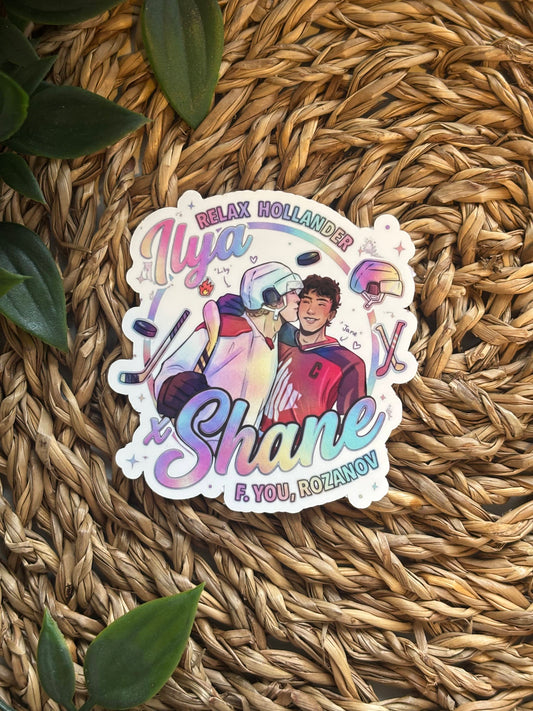 Teammates - Heated Rivalry Inspired Sticker