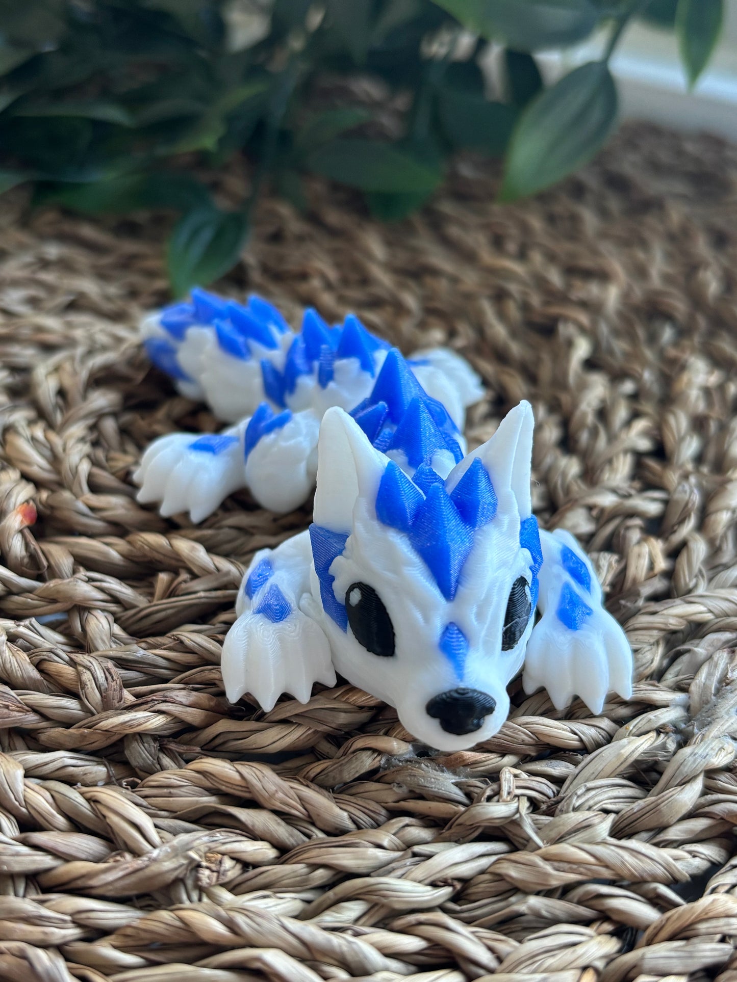 Tiny Crystal Wolf Fidget