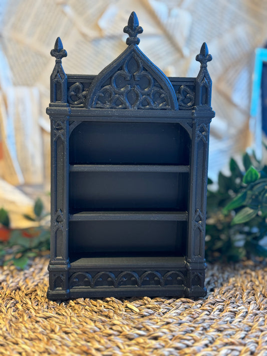 Gothic Square Cathedral Miniature Bookshelf