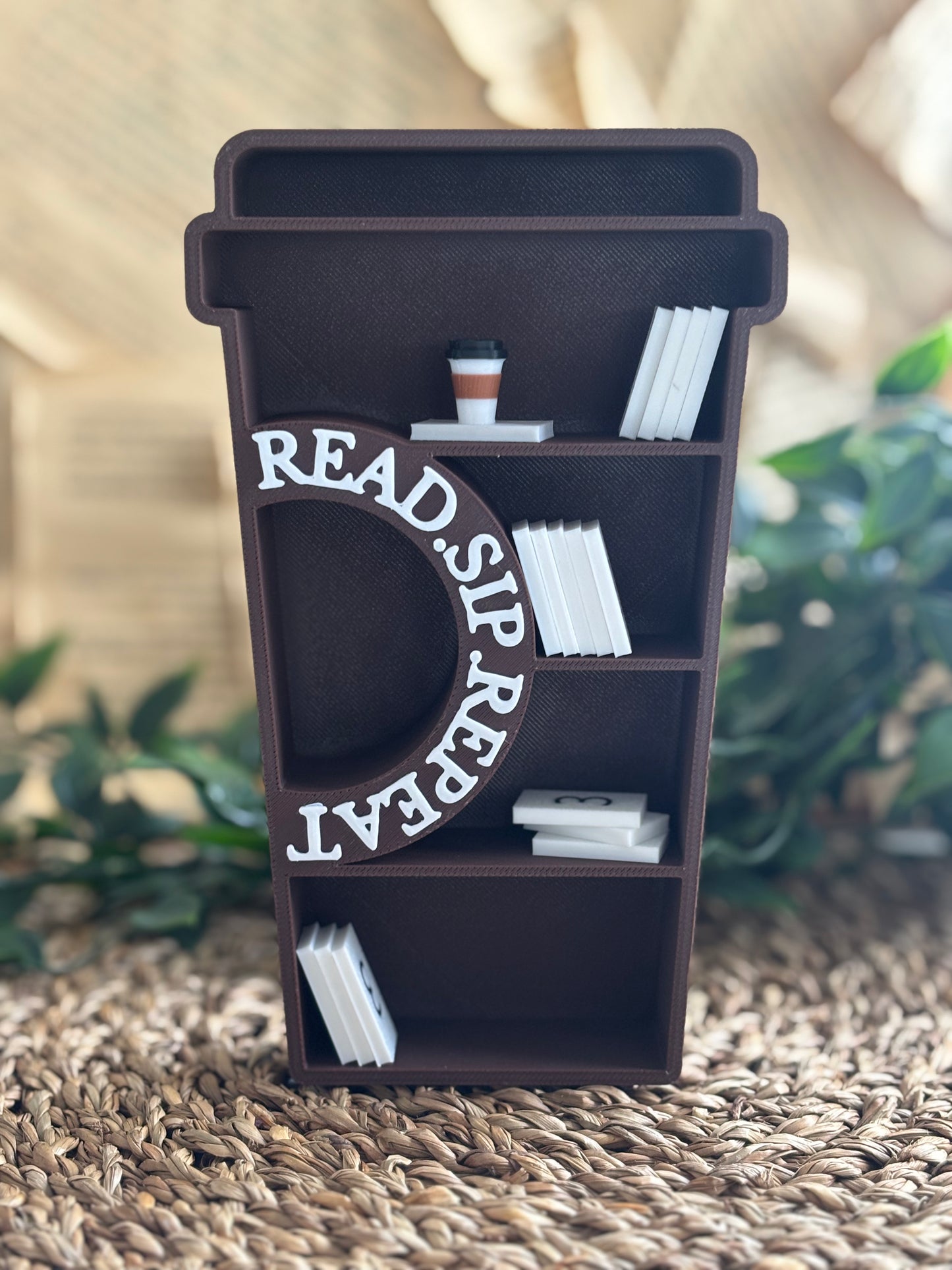 Bokhylle Coffee Style