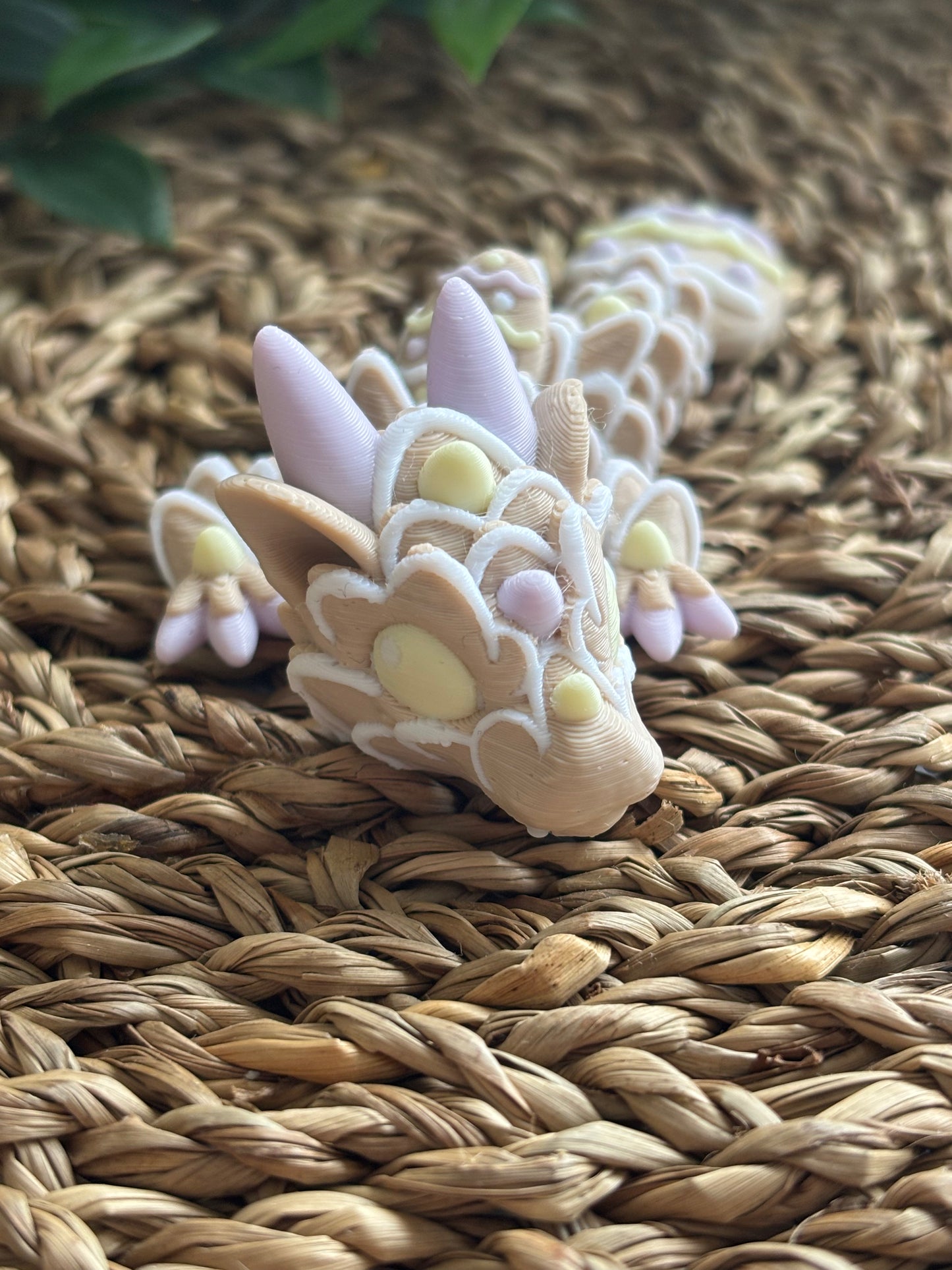 Mini Påskedrage - Cute 3D Fidget Dragon