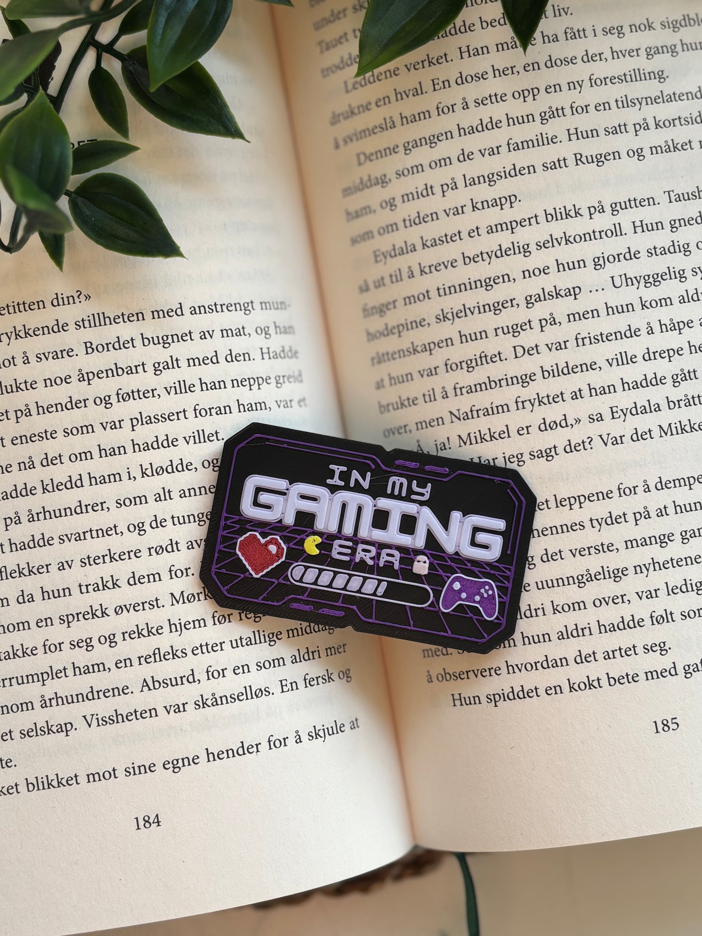 In My Gaming Era Book Club Ticket Pin