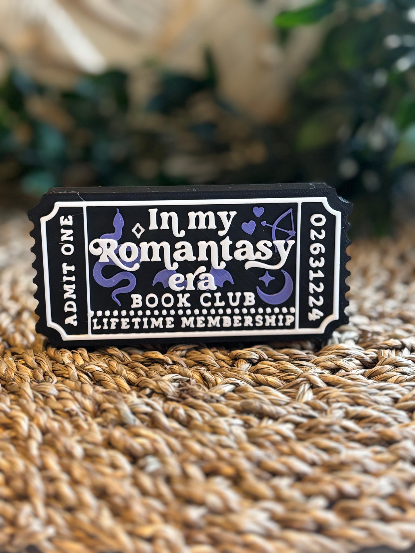 In My Romantasy Era Book Club Bokhylleskilt