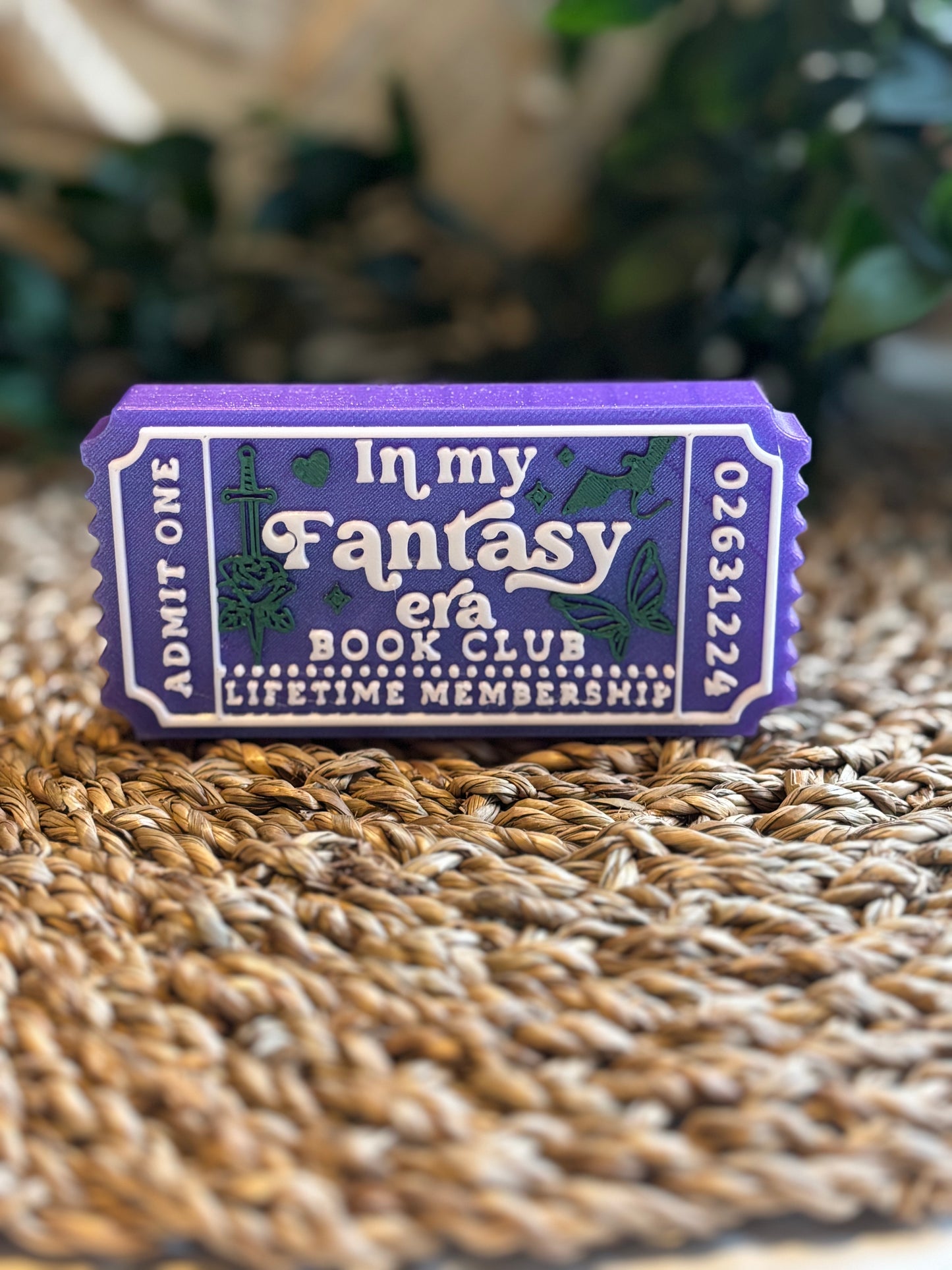 In My Fantasy Era Book Club Bokhylleskilt