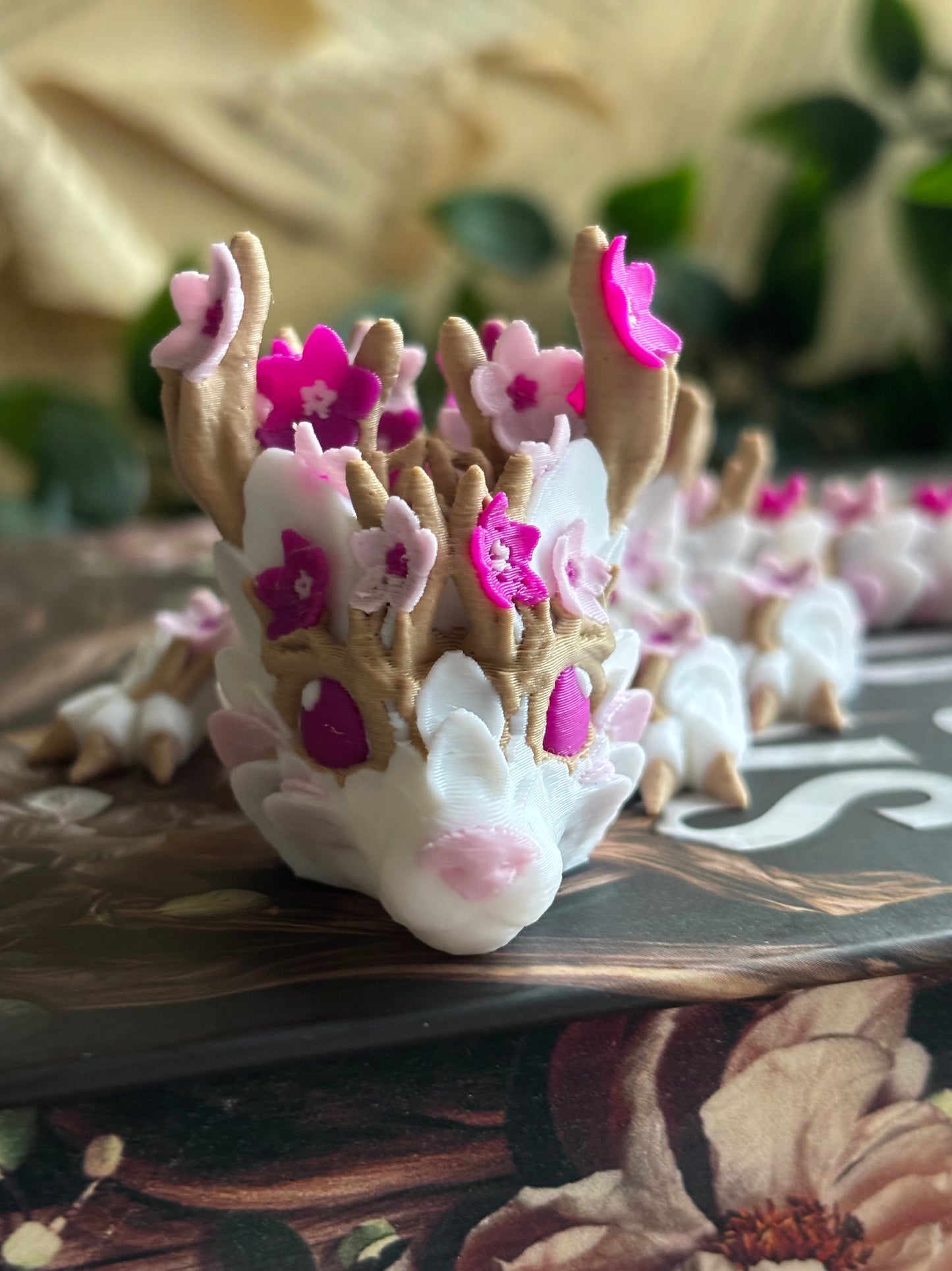 Sakura Dragon - Cute 3D Fidget Dragon