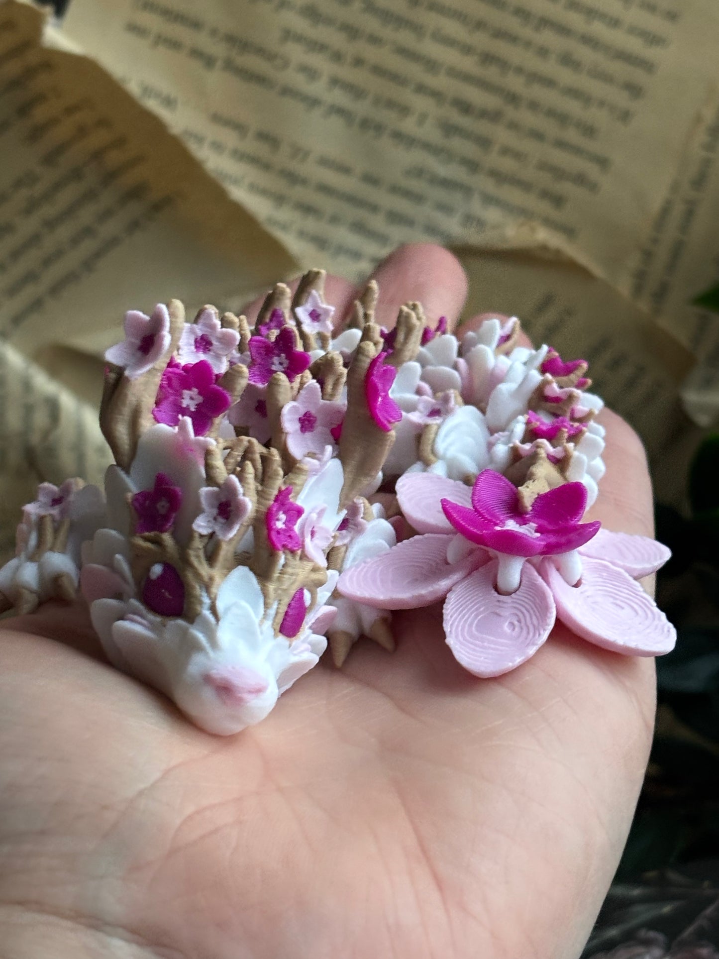 Sakura Dragon - Cute 3D Fidget Dragon