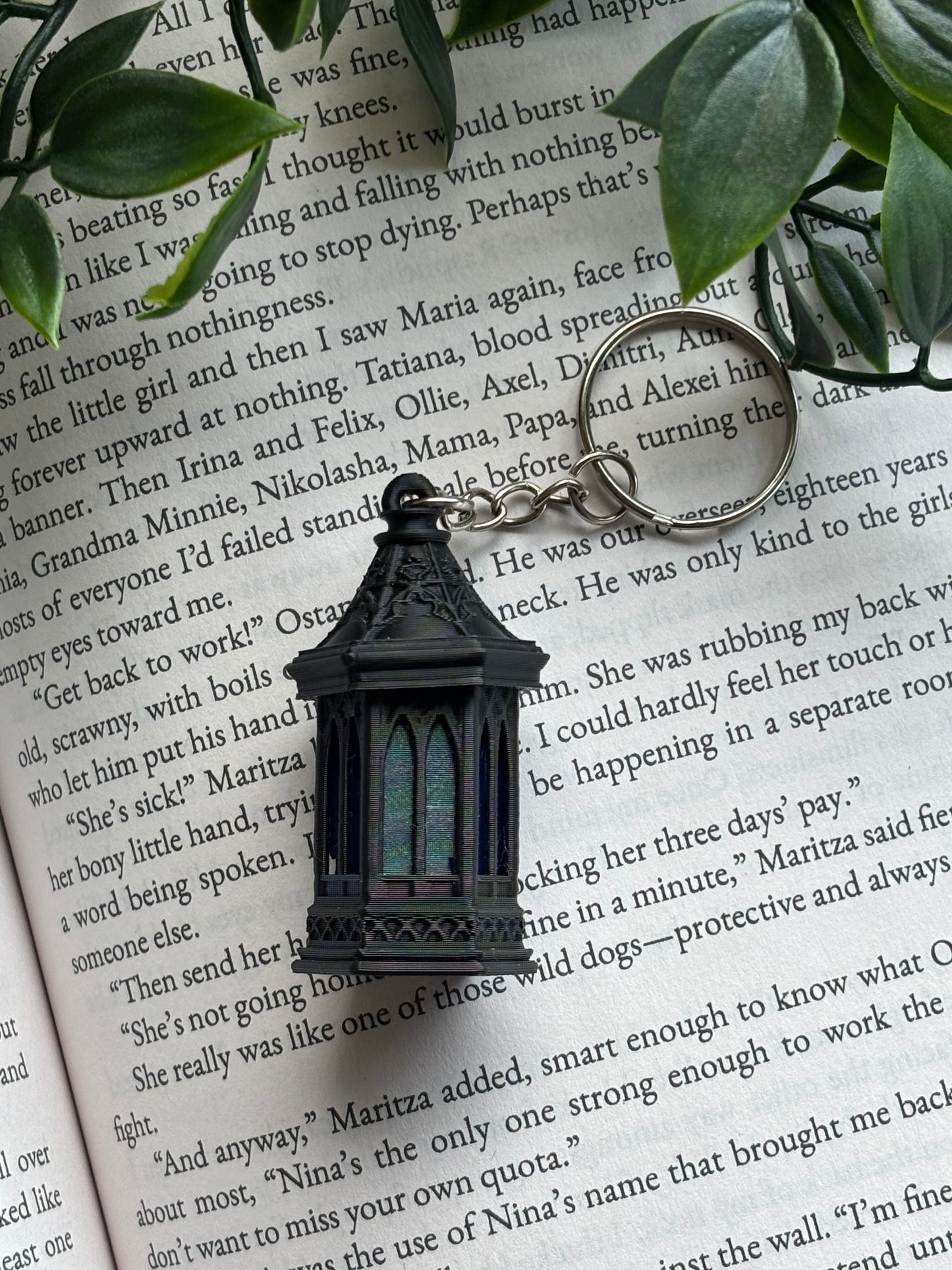 Gothic Lantern Nøkkelring