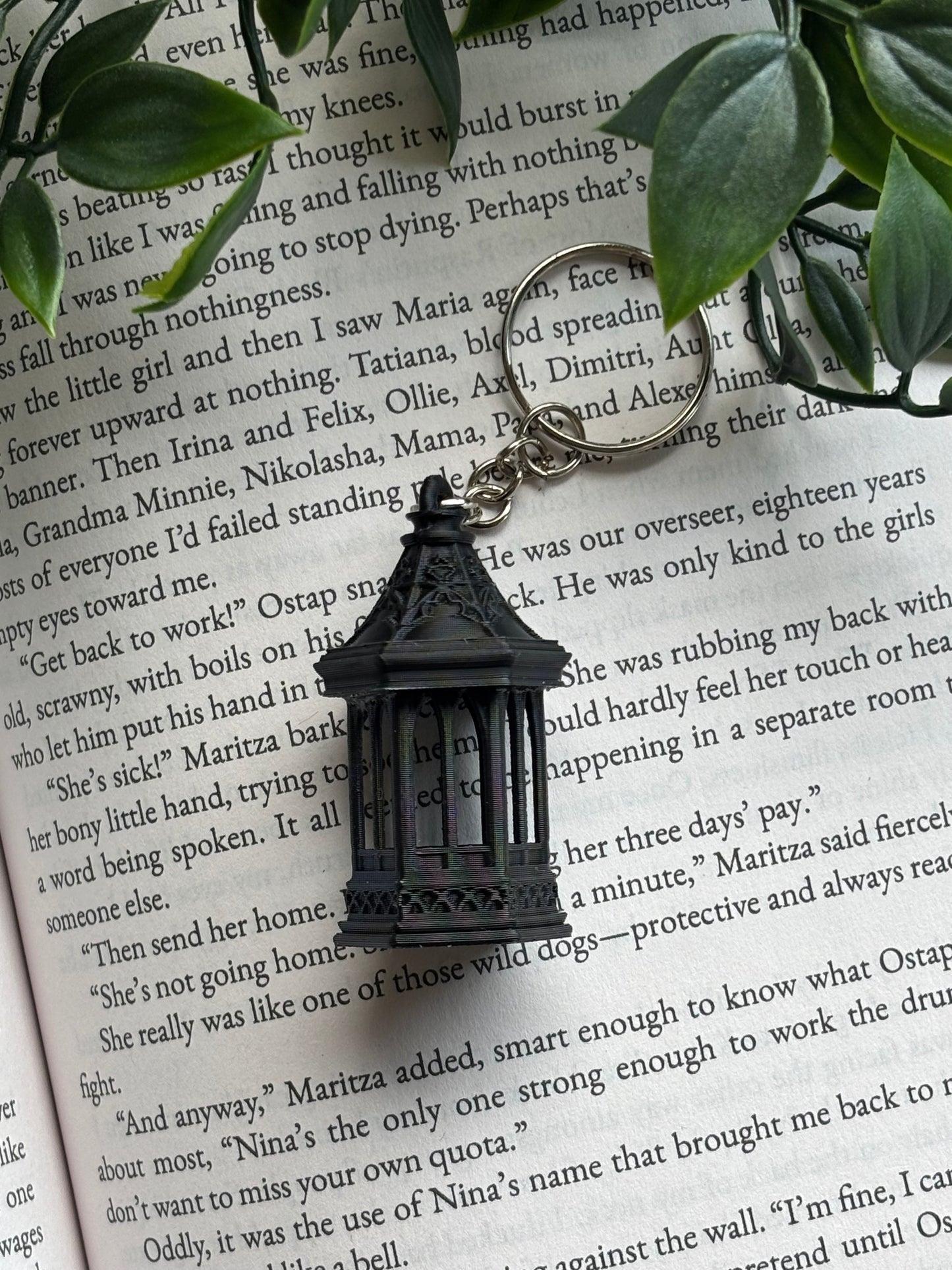 Gothic Lantern Nøkkelring