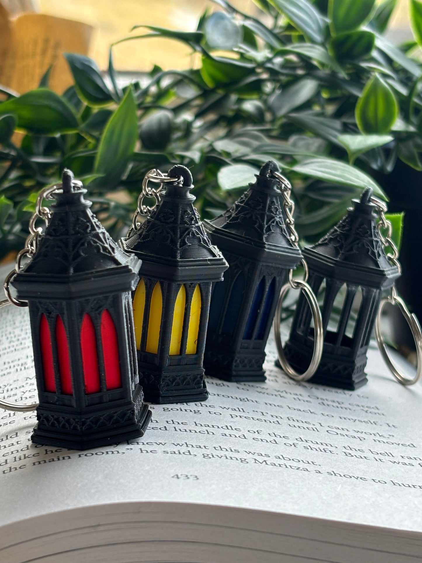 Gothic Lantern Nøkkelring