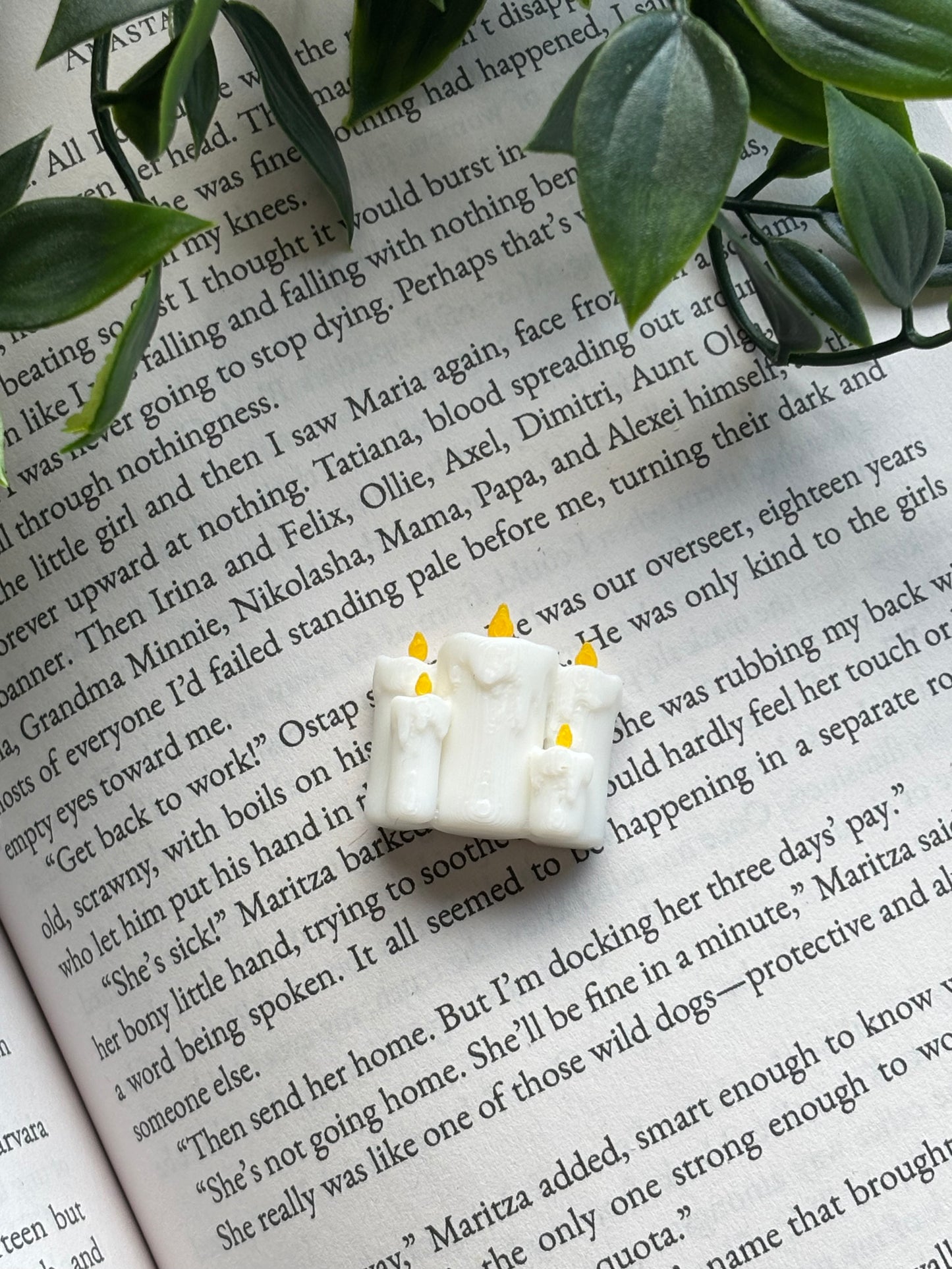Candles  -  Miniatyr til mini bokhyller