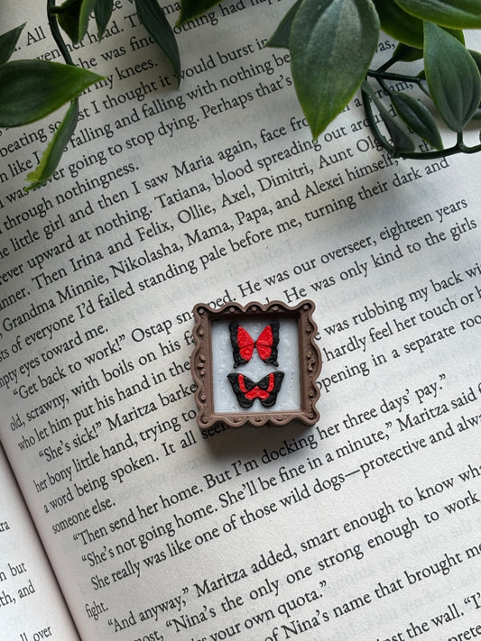 Butterfly Picture Miniatyr til mini bokhyller