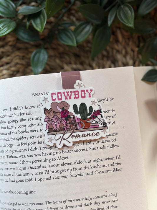 Cowboy Romance Era Magnetisk Bokmerke