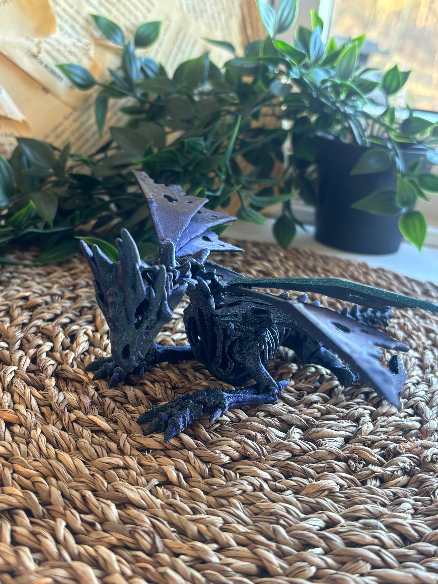 Wraithwing Fidget Dragon Full Wing