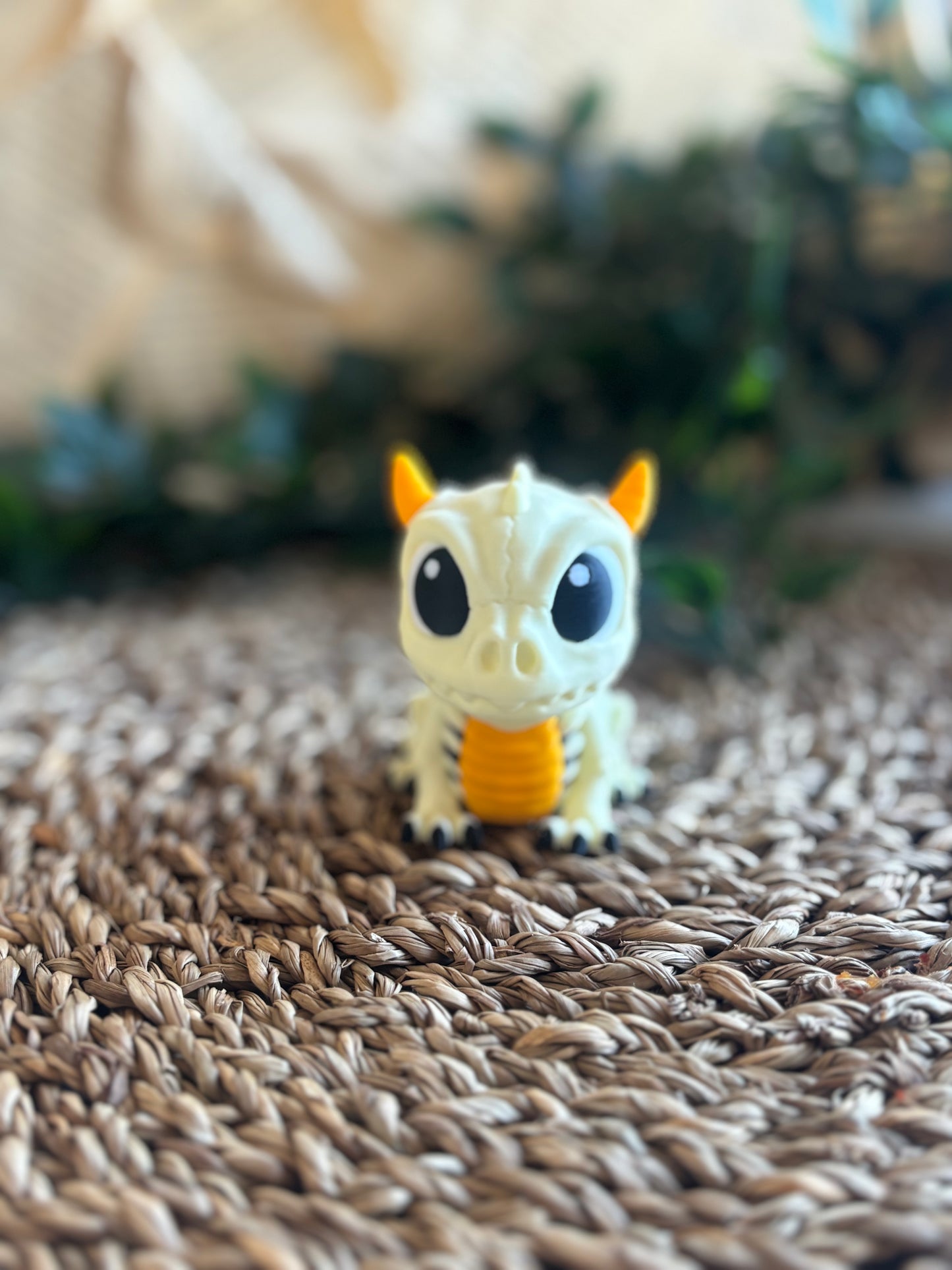 Baby Halloween Skeleton Fidget Dragon