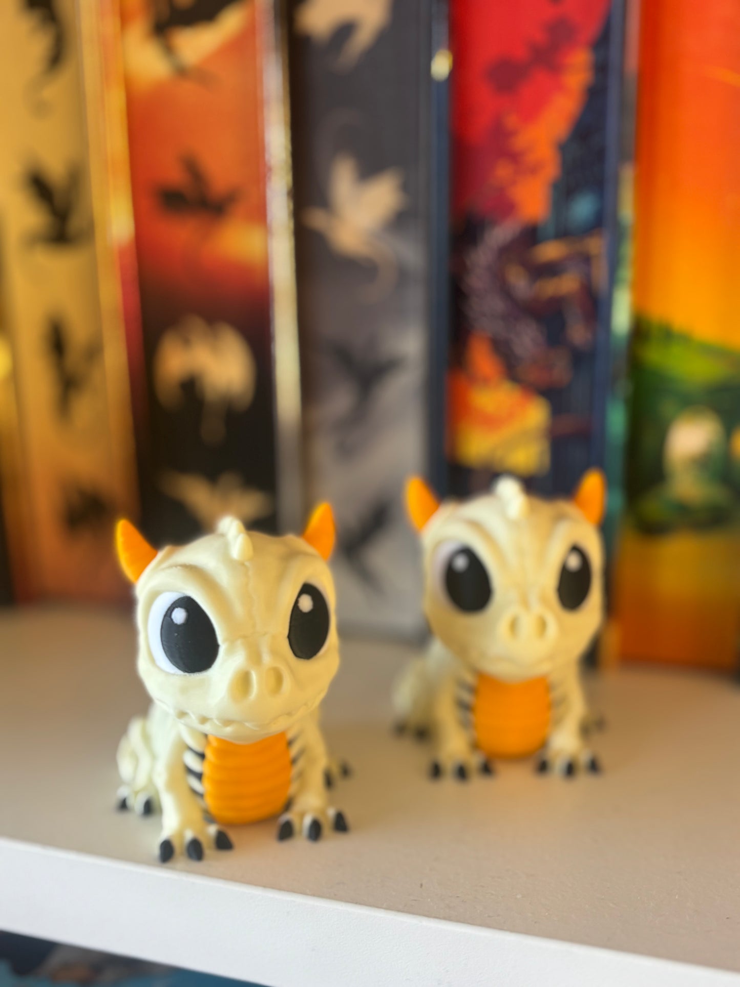 Baby Halloween Skeleton Fidget Dragon