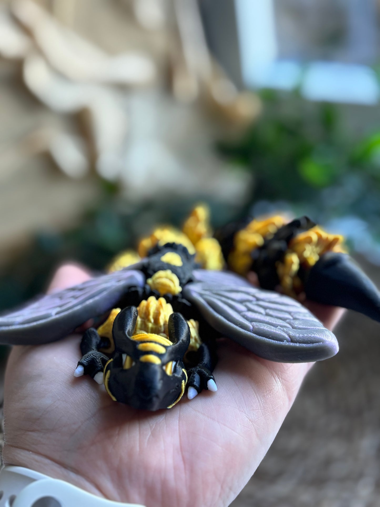 Bumble Bee Dragon- Cute 3D Fidget Dragon