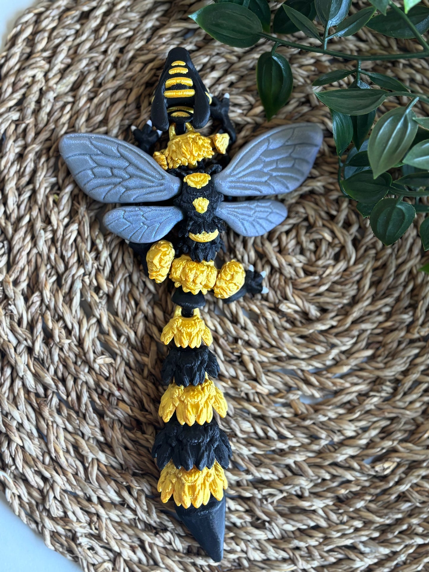 Bumble Bee Dragon- Cute 3D Fidget Dragon