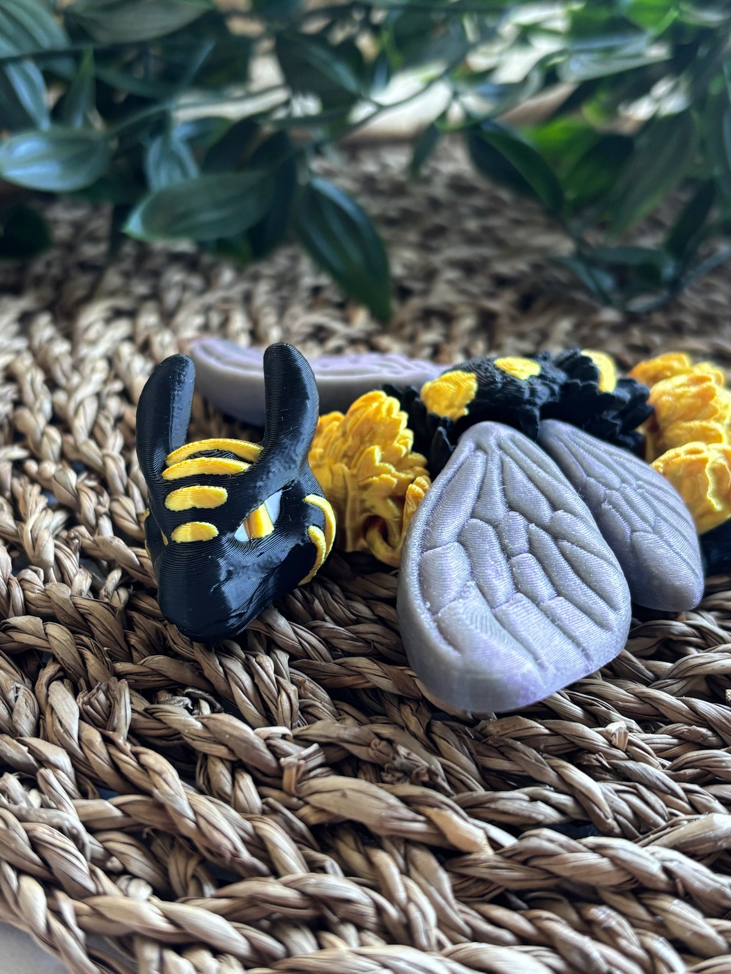 Bumble Bee Dragon- Cute 3D Fidget Dragon