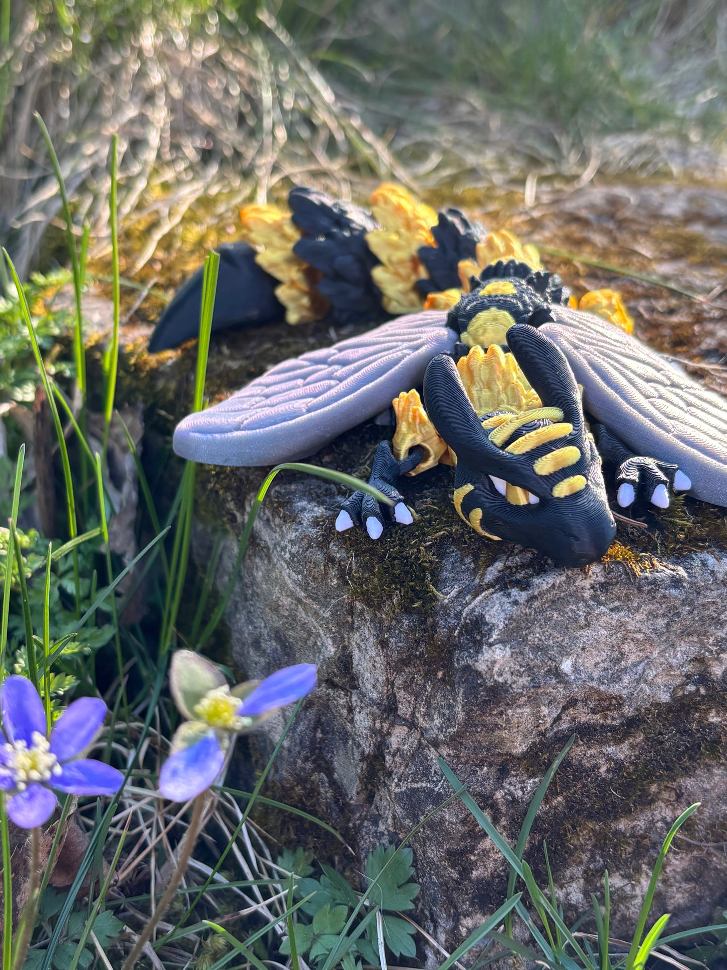 Bumble Bee Dragon- Cute 3D Fidget Dragon