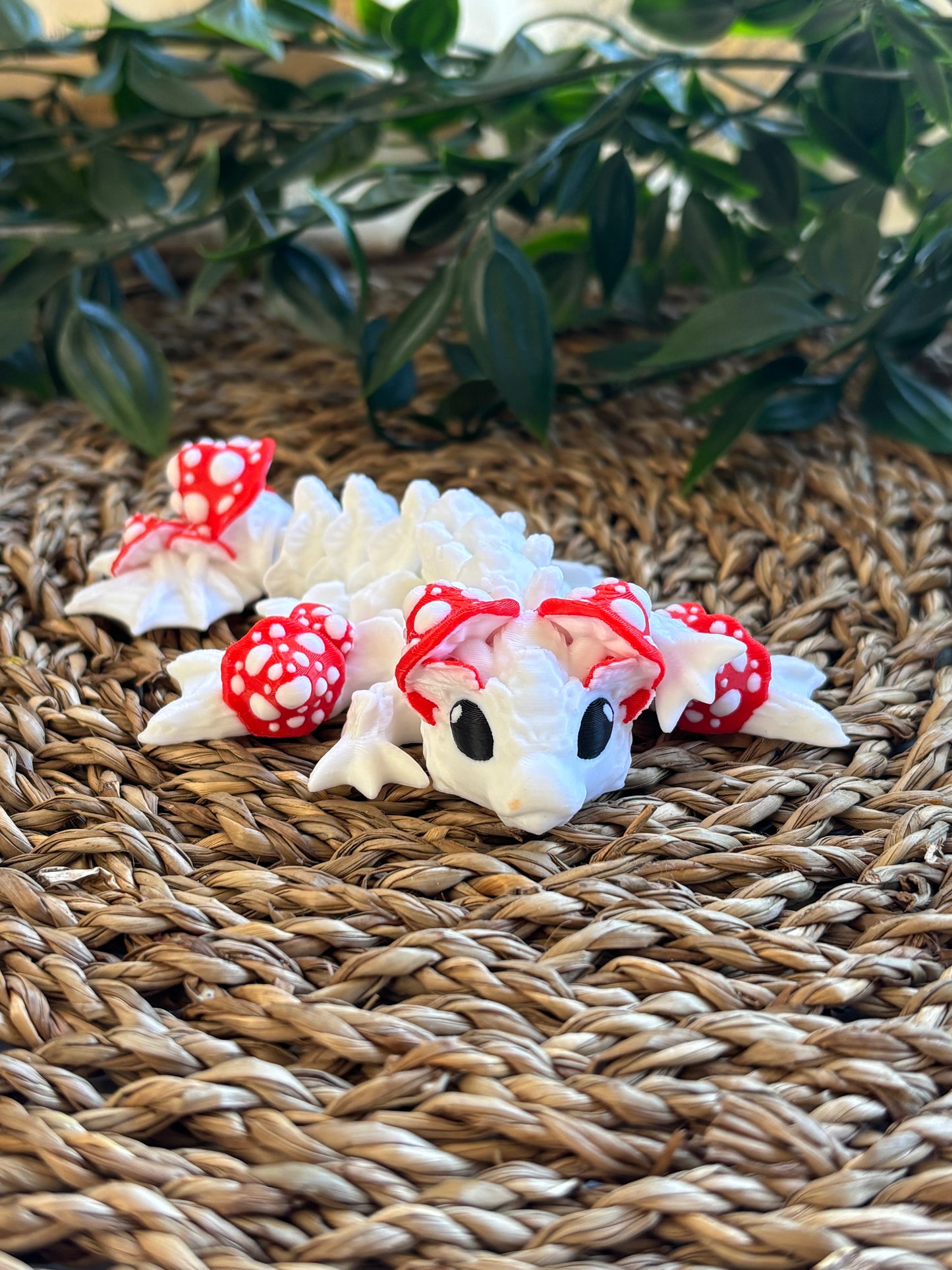 Cute Mushroom Dragon- Cute 3D Fidget Dragon