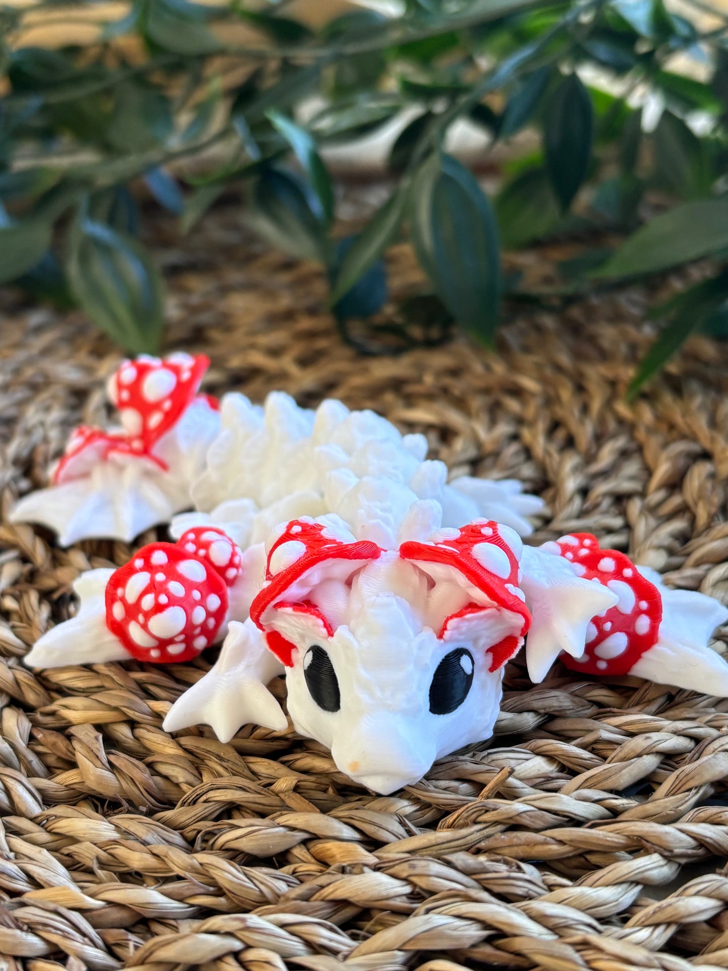 Cute Mushroom Dragon- Cute 3D Fidget Dragon