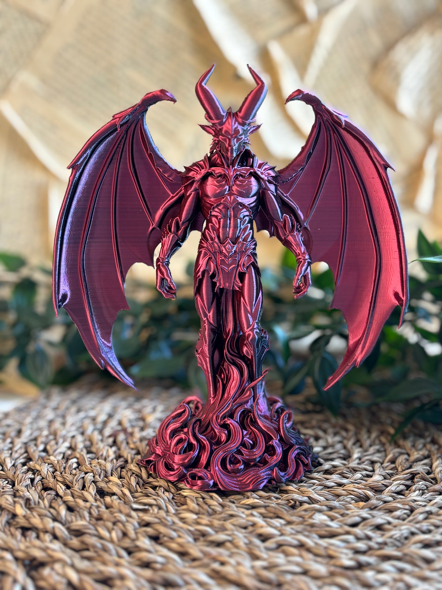 Winged Demon Figure