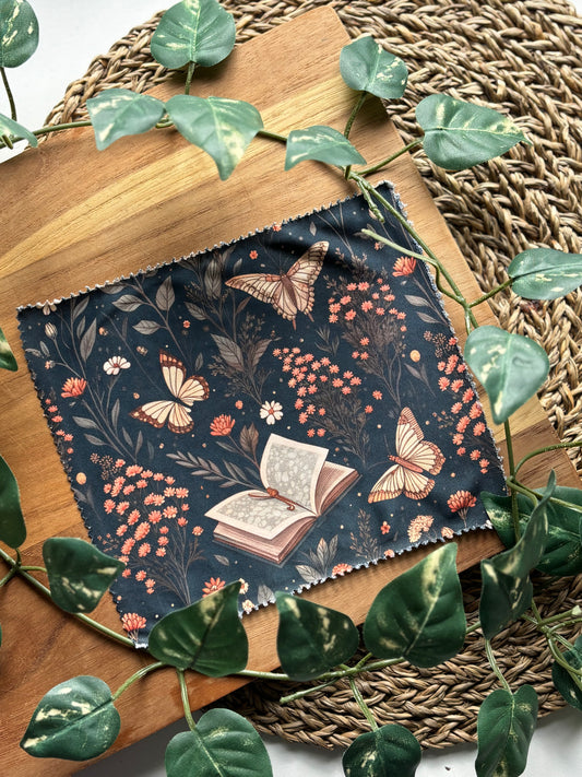Butterflies & books Pusseklut / Brilleklut