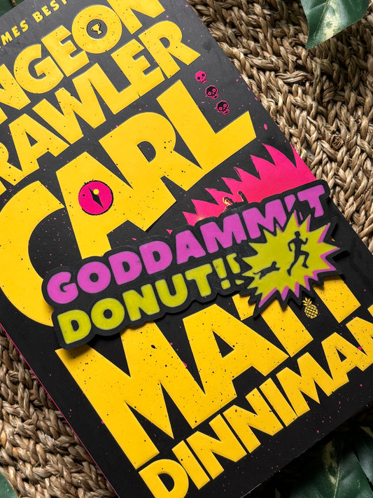 Goddammit Donut Bokmerke