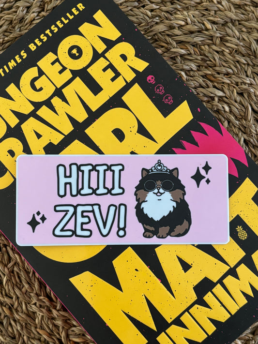 Hiii Zev! Bokmerke