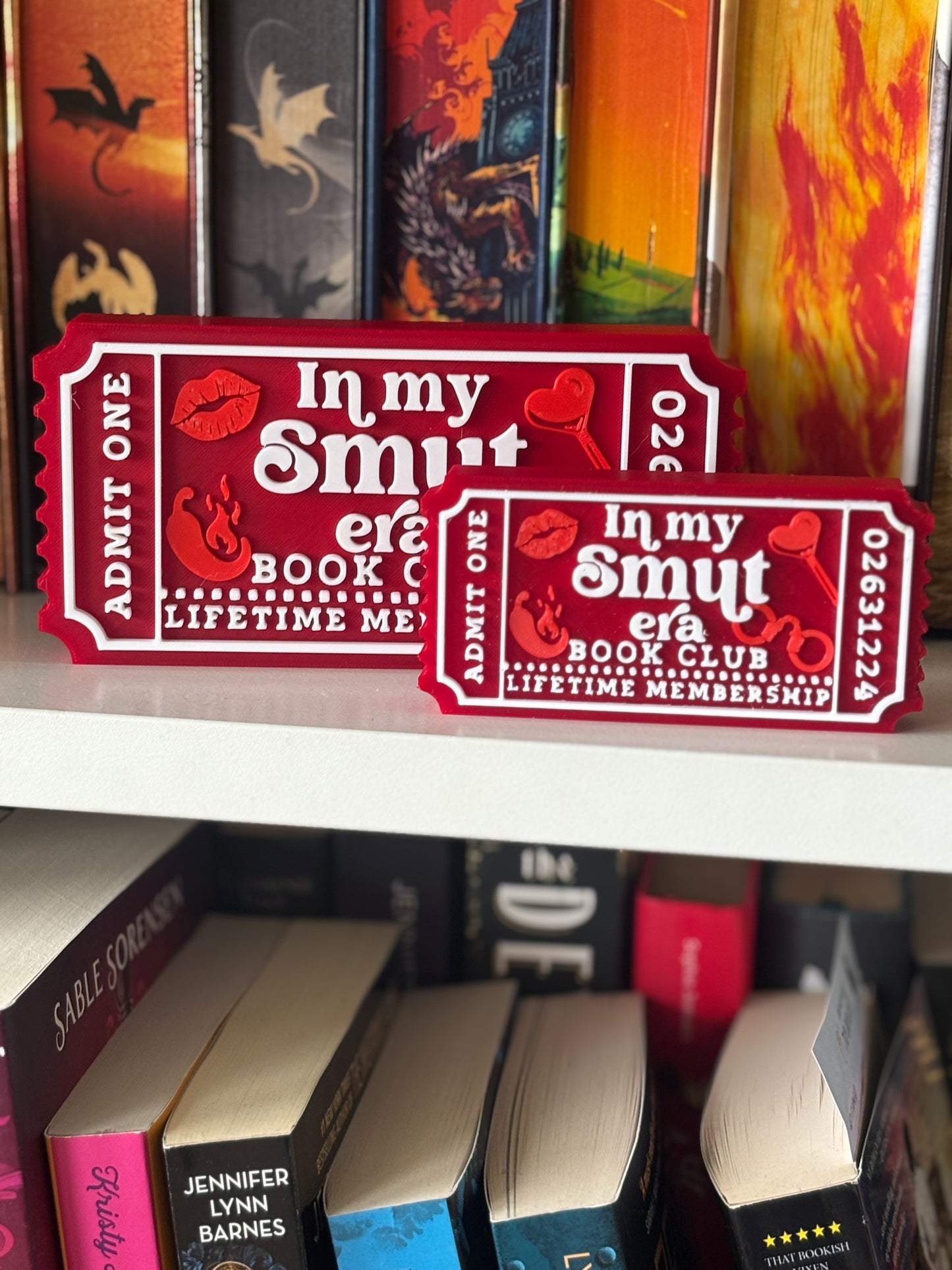 In My Smut Era Book Club Bokhylleskilt